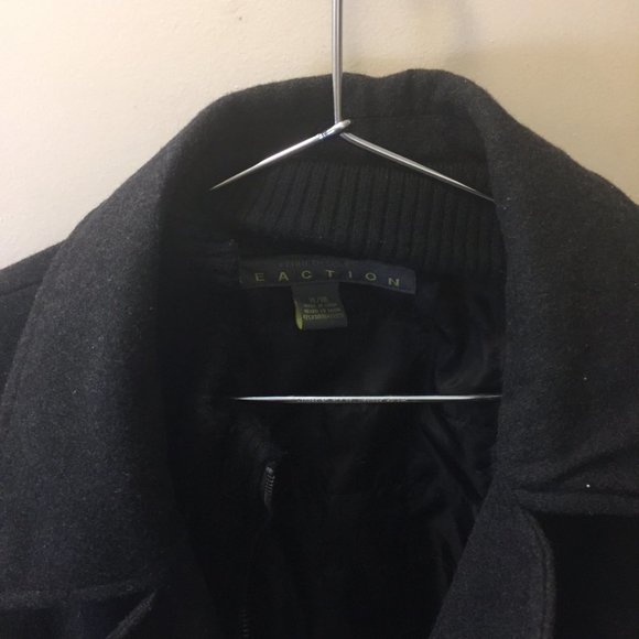 Kenneth Cole Reaction Pea Coat - Picture 8 of 15